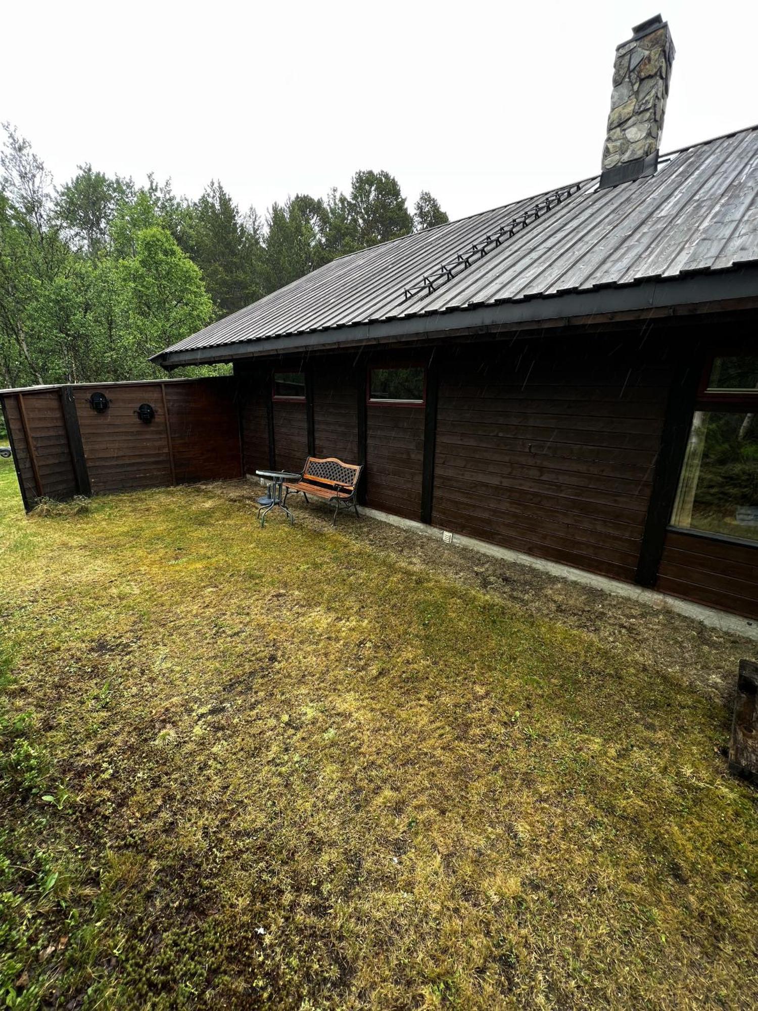 Koselig Hytte Med Usjenert Og Solrik Beliggenhet Geilo Luaran gambar