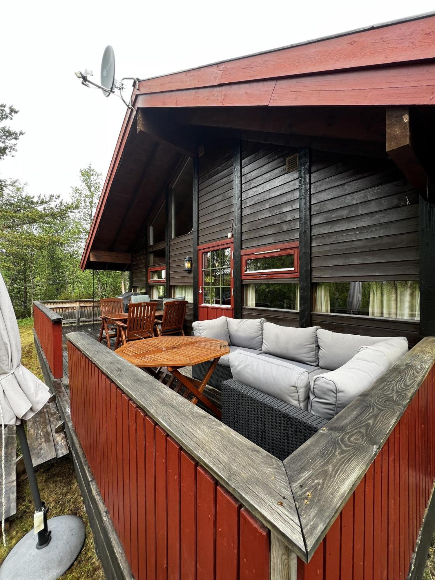 Koselig Hytte Med Usjenert Og Solrik Beliggenhet Geilo Luaran gambar