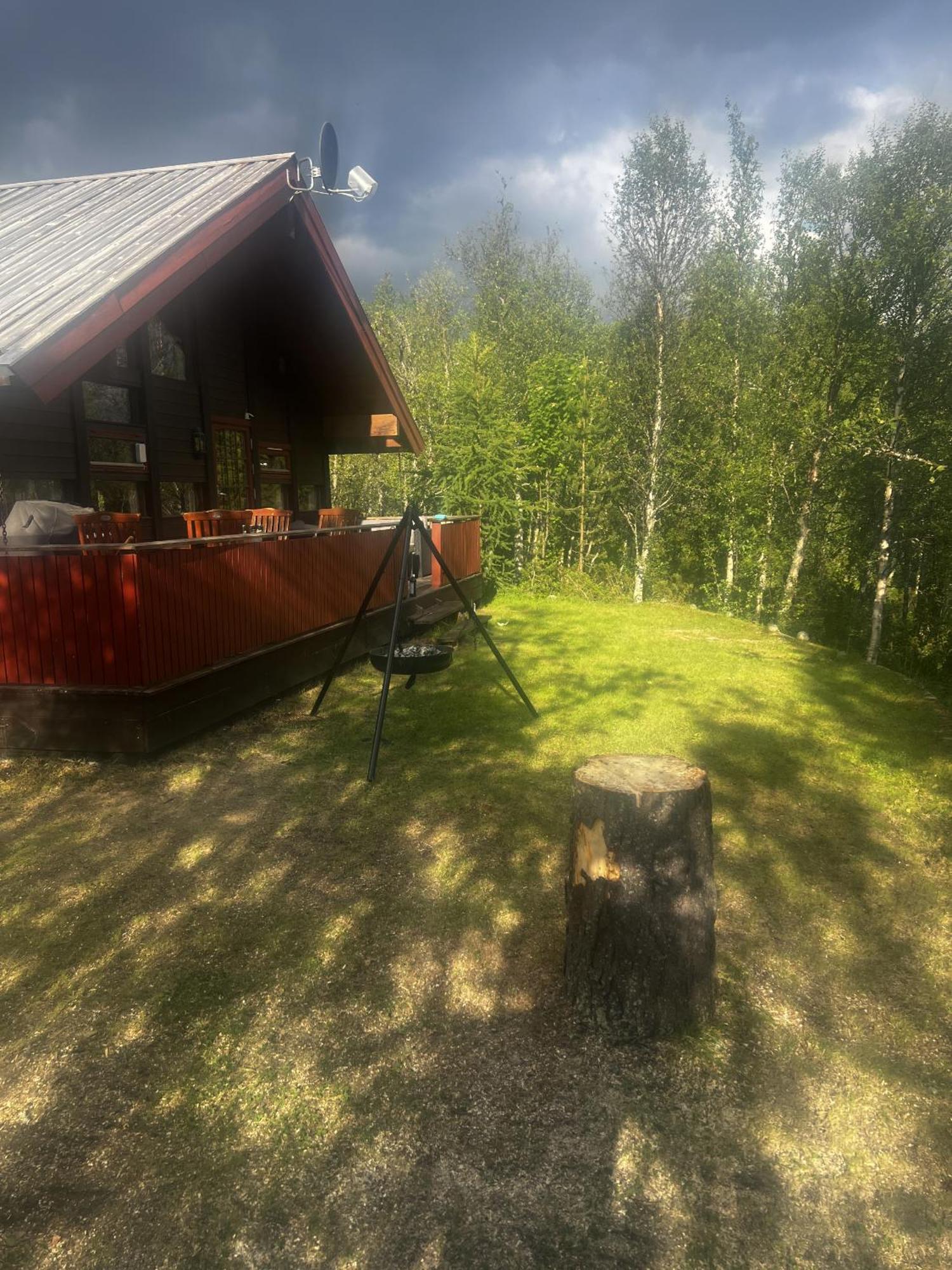 Koselig Hytte Med Usjenert Og Solrik Beliggenhet Geilo Luaran gambar